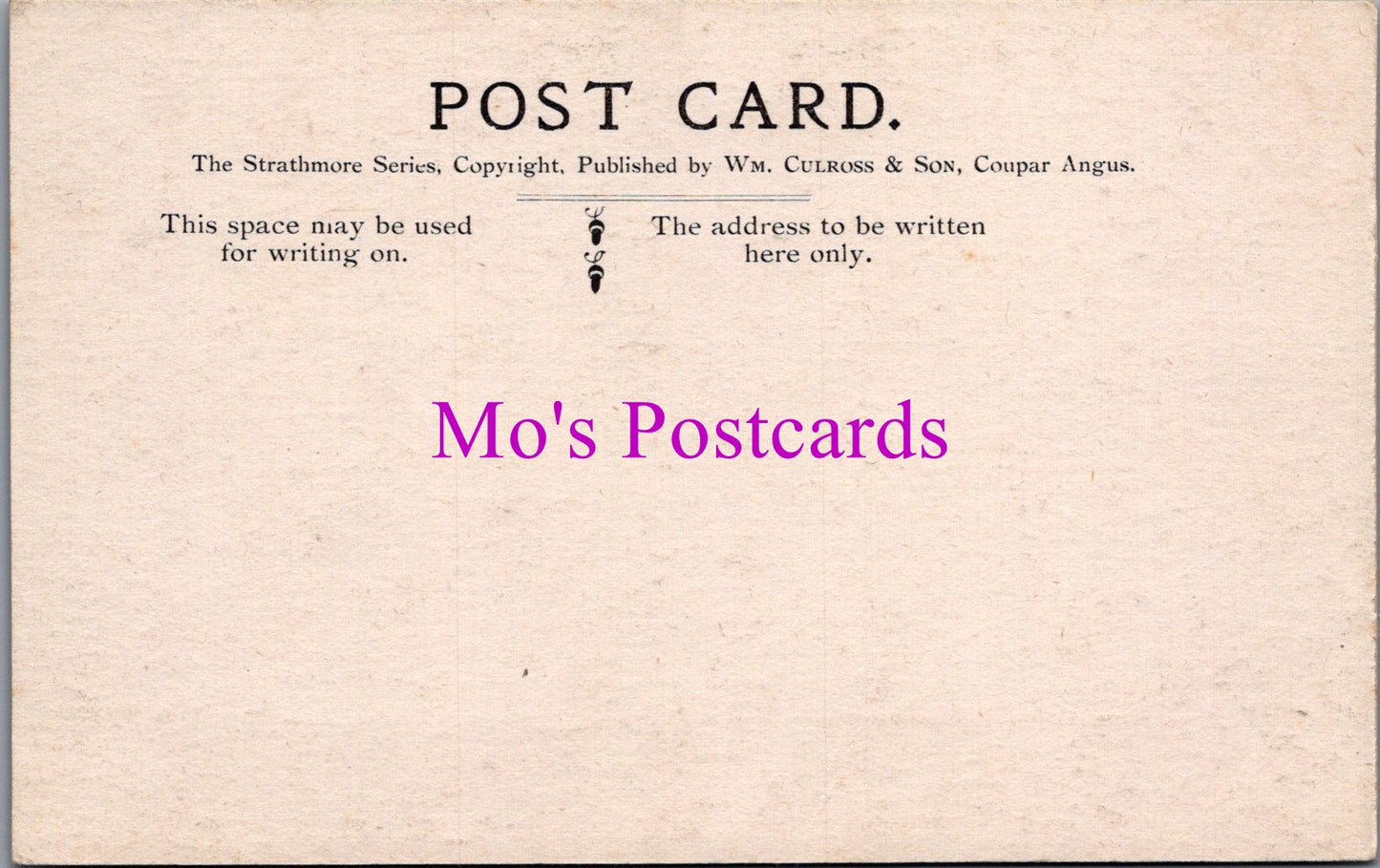 Scotland Postcard - Meigle House, Perthshire  SW15438