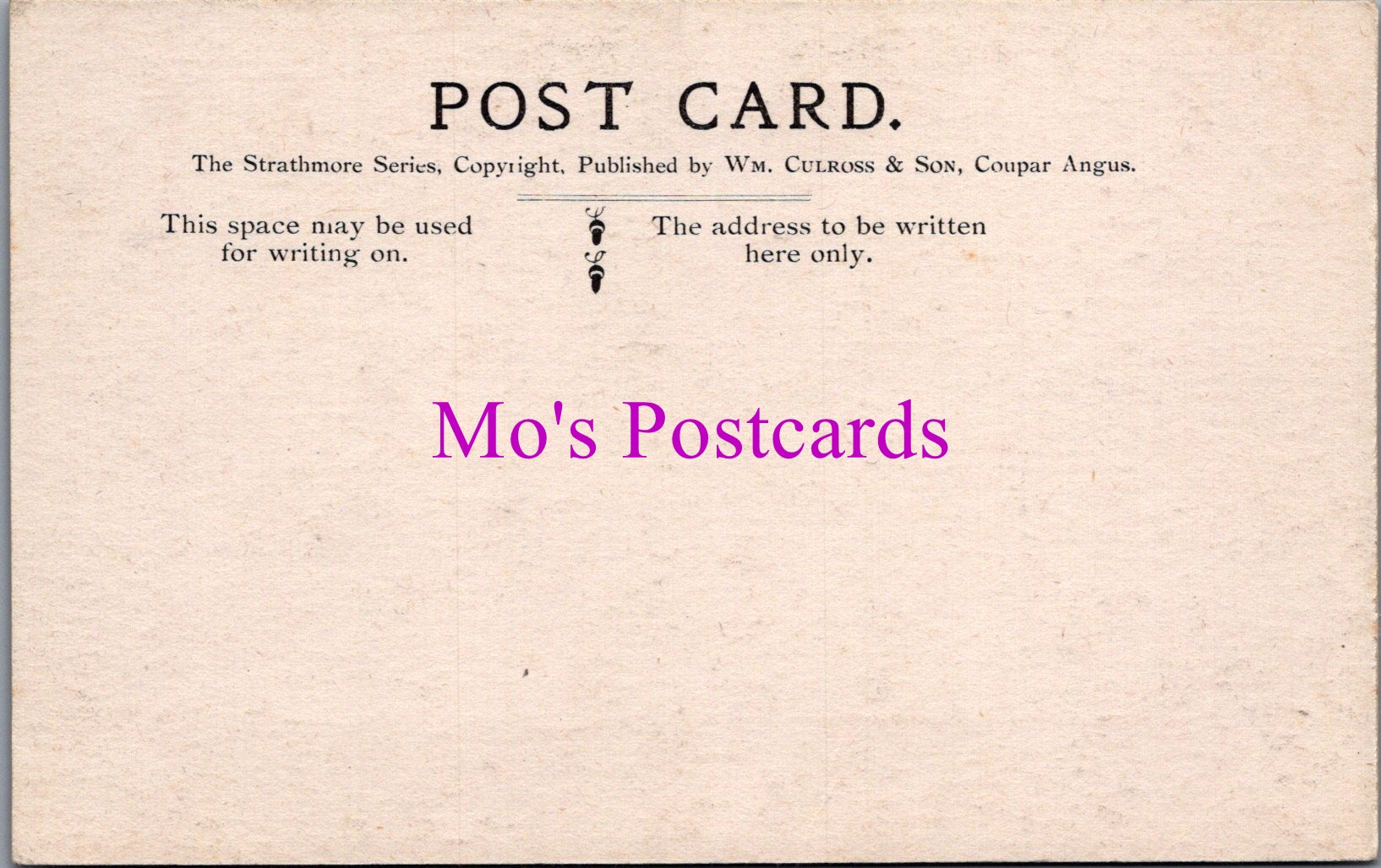 Scotland Postcard - Meigle House, Perthshire  SW15438