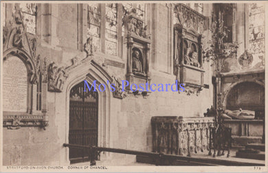 Warwickshire Postcard - Stratford-On-Avon Church  DC1695