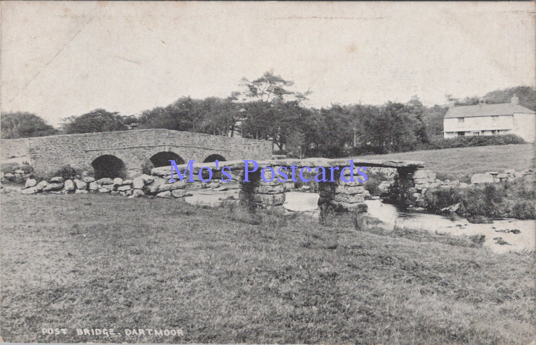 Devon Postcard - Post Bridge, Dartmoor    DC1705