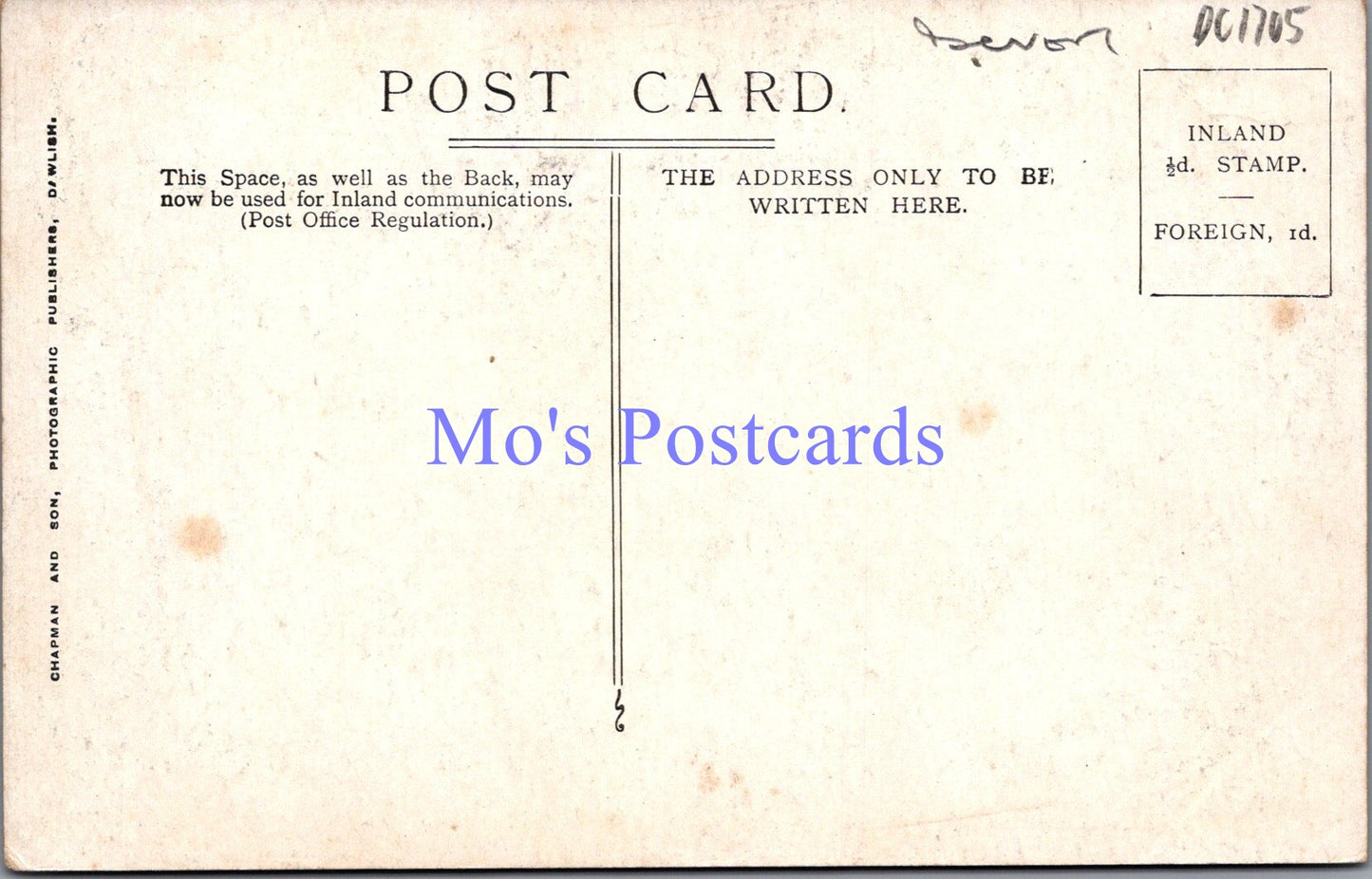 Devon Postcard - Post Bridge, Dartmoor    DC1705