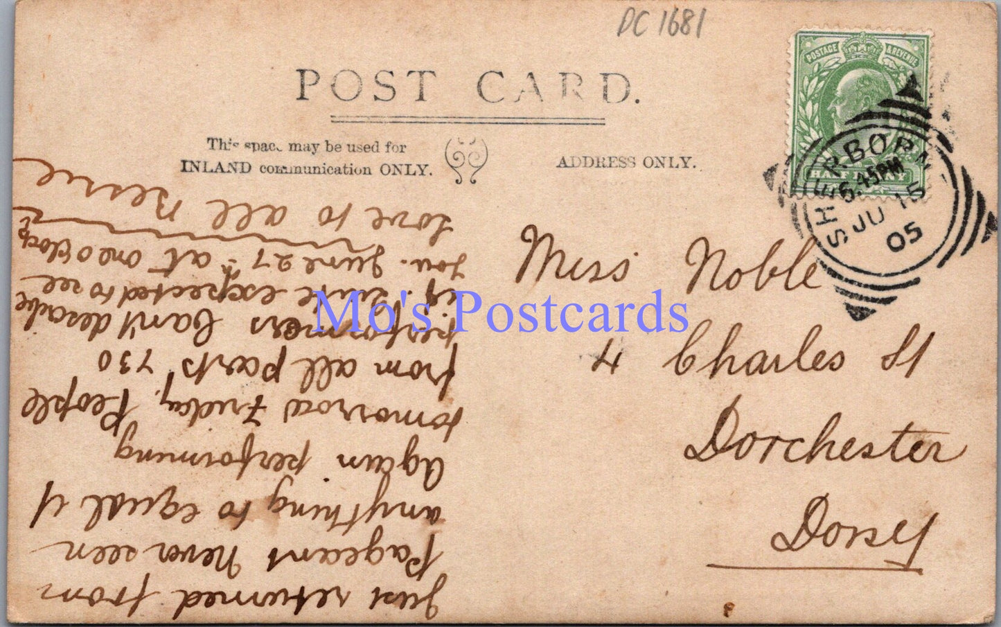 Dorset Postcard - Sherborne Pageant   DC1681