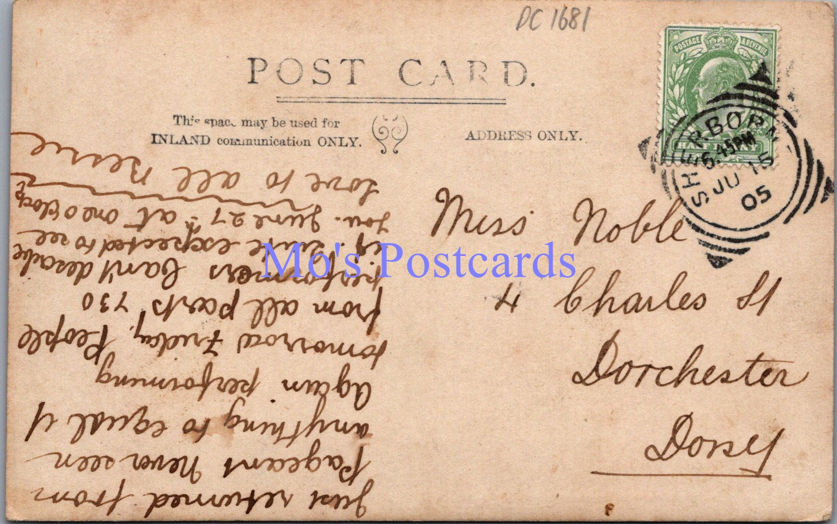 Dorset Postcard - Sherborne Pageant   DC1681