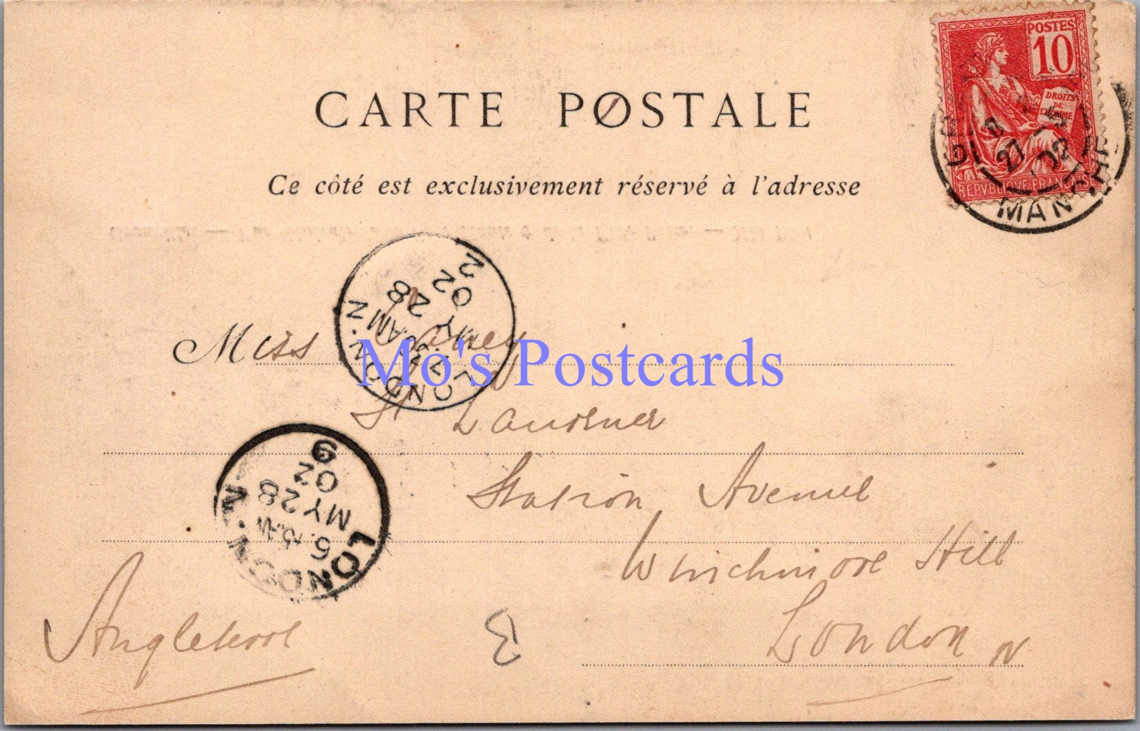 France Postcard - Granville, Vue Generale De La Ville Haute SW13801