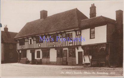 Kent Postcard - The Abbot's Fireside, Eltham, Nr Canterbury  SW13817