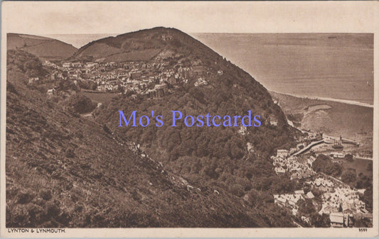 Devon Postcard - Lynton and Lynmouth   SW13822