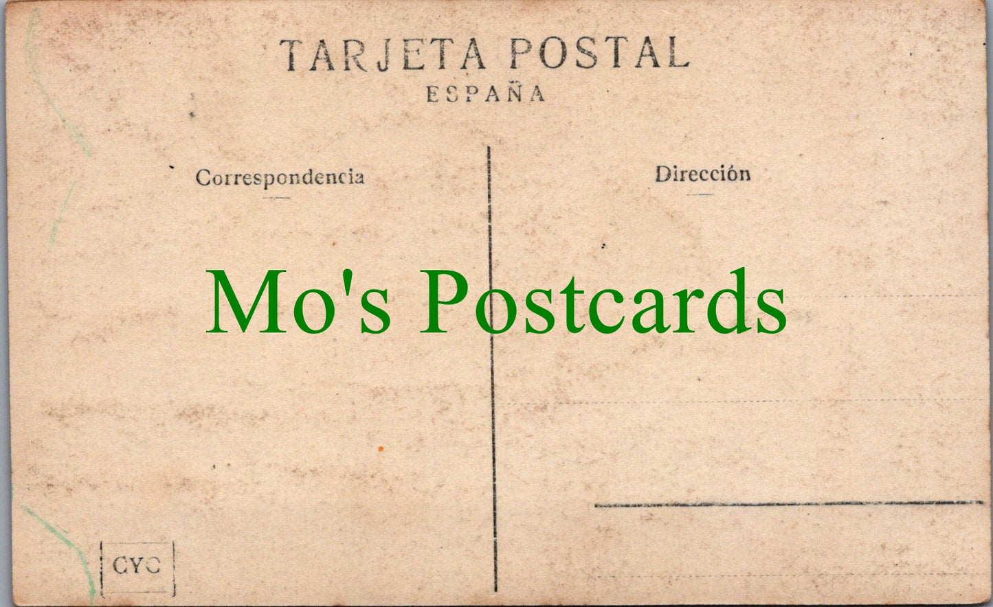 Spain Fashion Postcard -  La Toledo, Spanish Lady  SW13601