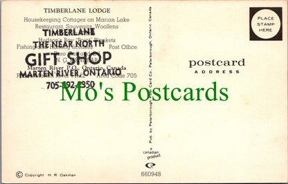 Canada Postcard - Timberlane Lodge, Marten River, Ontario SW13617