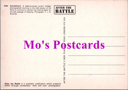 Shipping Postcard - Bleasdale, Diesel Powered Suction Dredger  SW14951