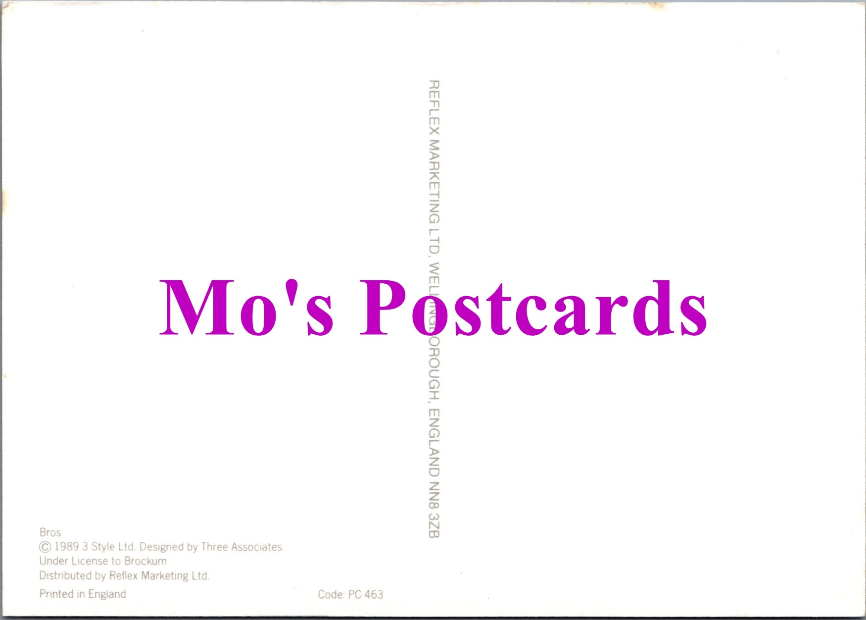Music Postcard - Bros, British Boy Band  SW14953
