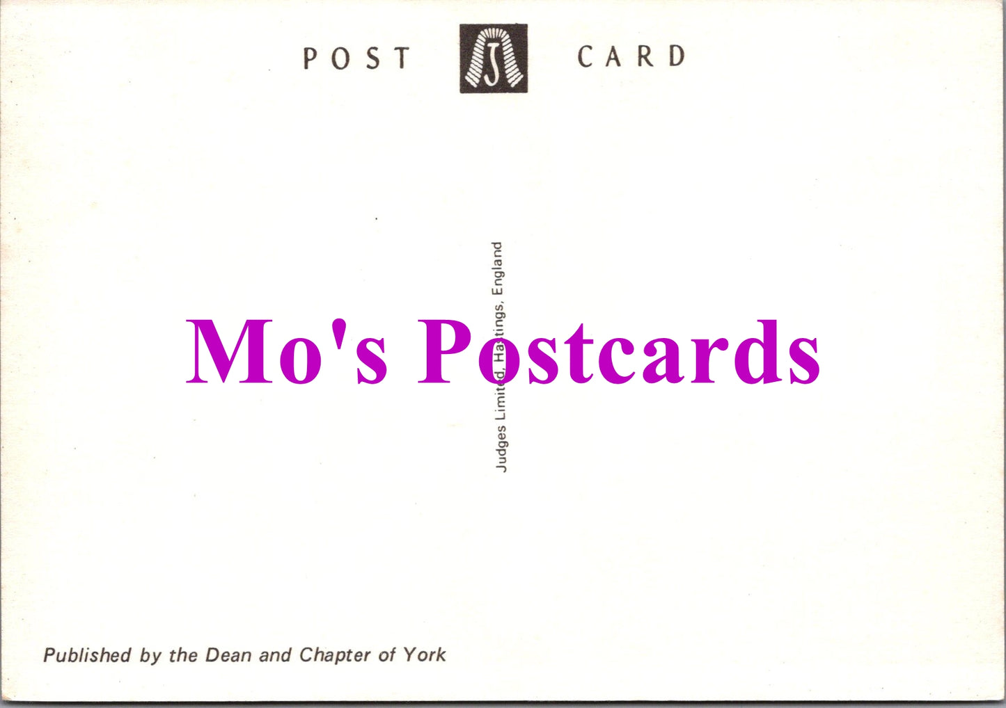 Yorkshire Postcard - York Minster, Crypt Altars   SW14993
