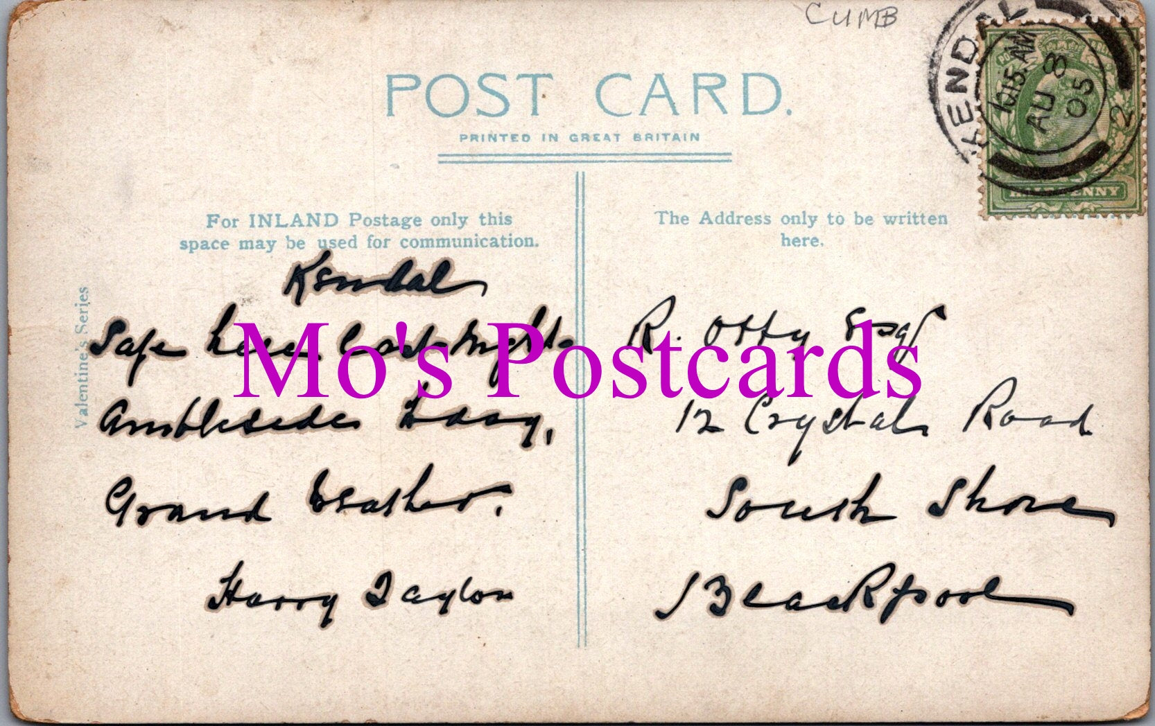 Cumbria Postcard - Scout Scar, Kendal   SW15399