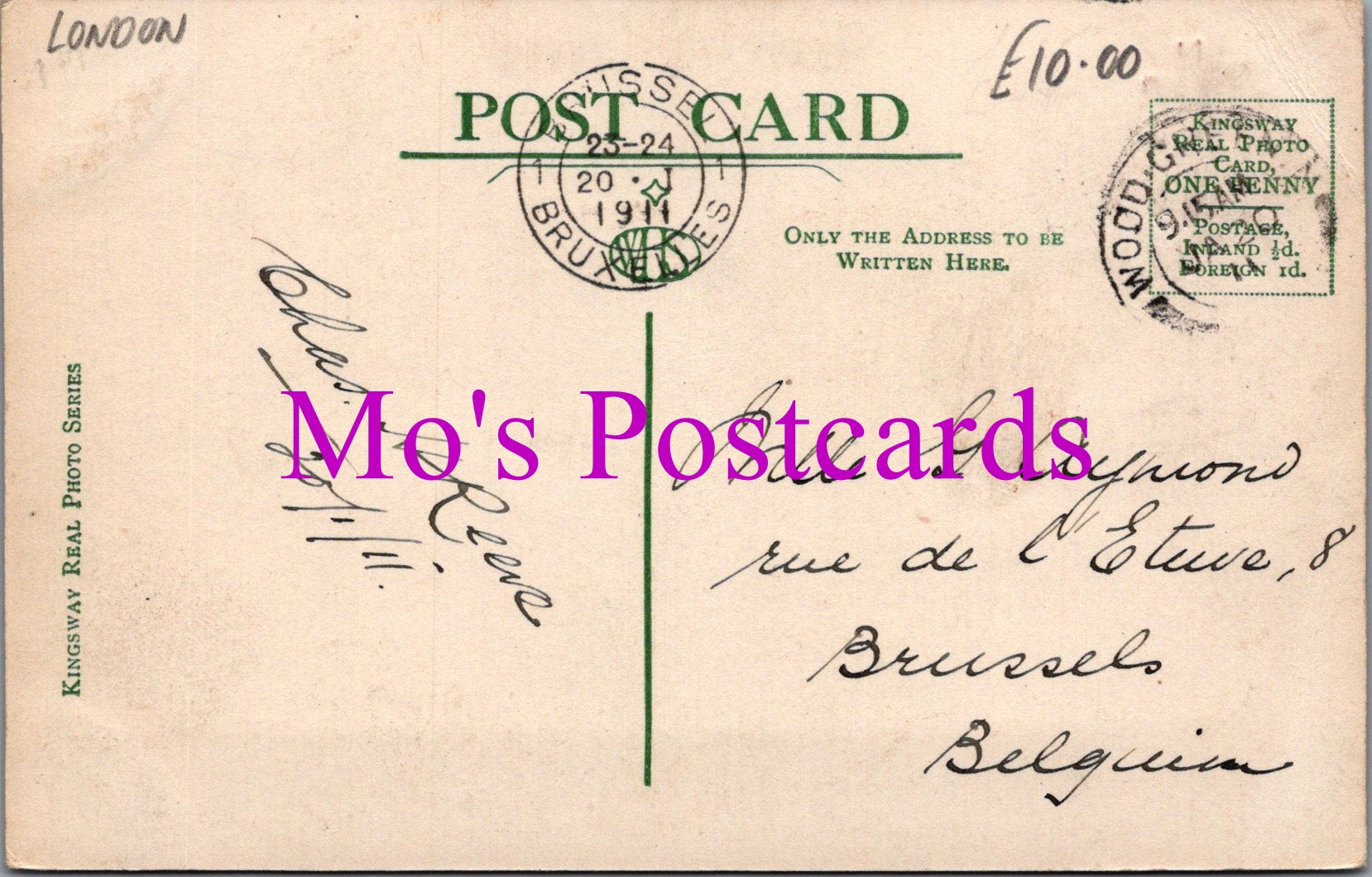 London Postcard - New Bond Street  SW15302