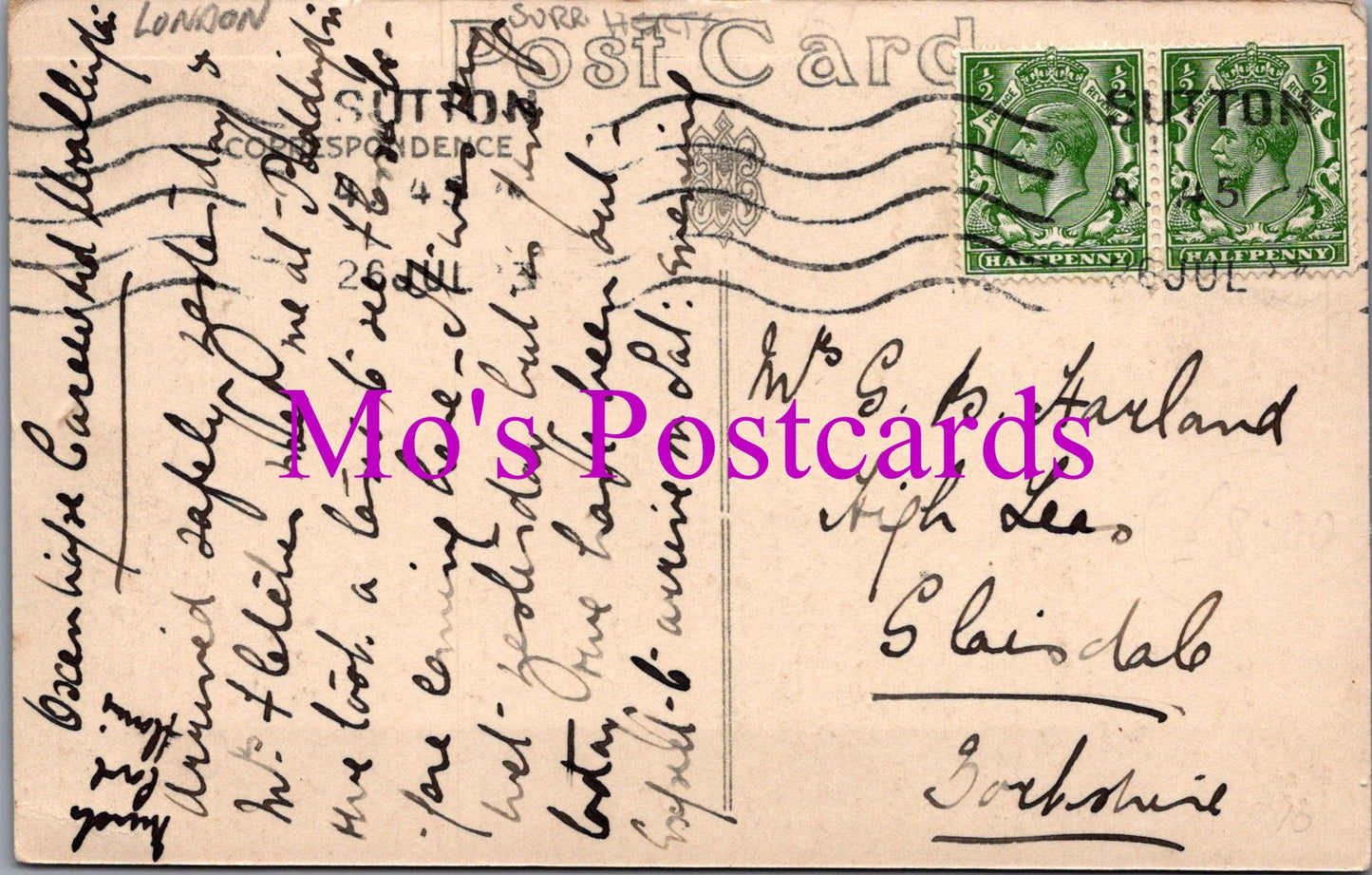 London Postcard - Carew Road, Wallington, Sutton  SW15305