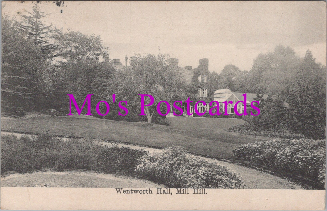 London Postcard - Wentworth Hall, Mill Hill   SW15312