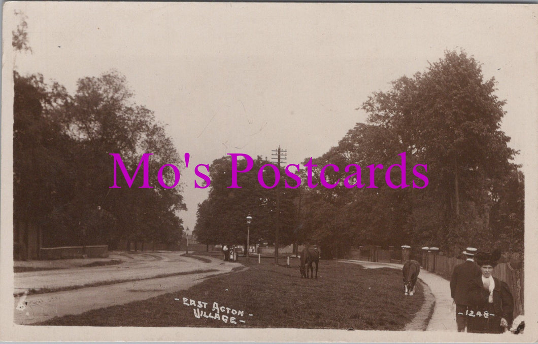 London Postcard - East Acton Village, Ealing   SW15317