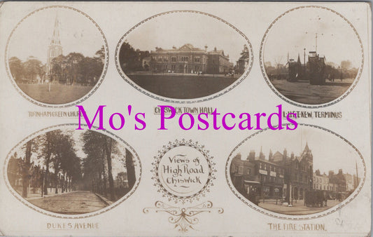 London Postcard - Views of High Road, Chiswick  SW15322