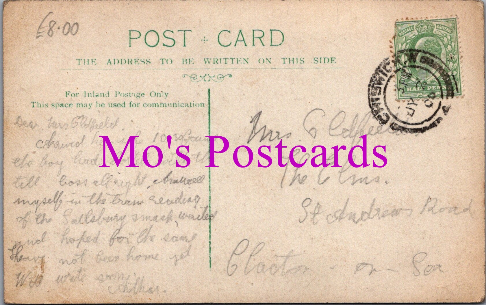 London Postcard - Views of High Road, Chiswick  SW15322