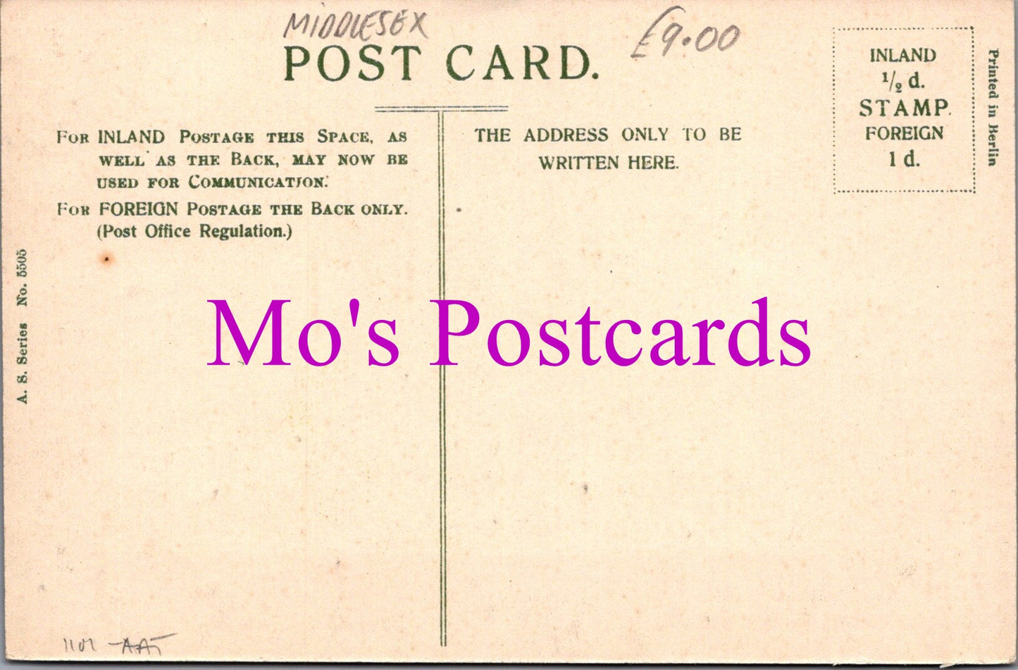 London Postcard - Isleworth, Spring Grove    SW15326