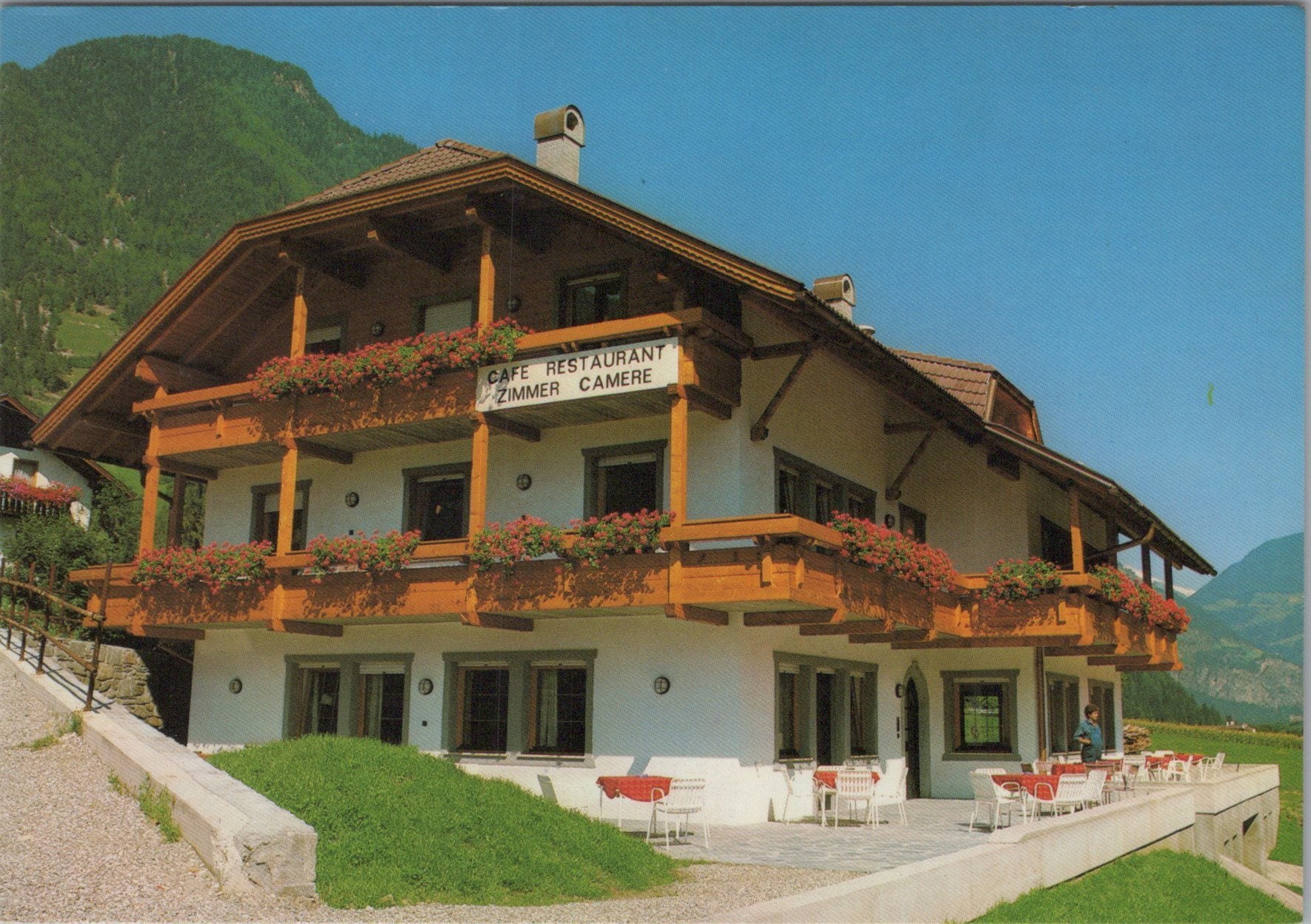 Italy Postcard - Gasthof Zum Schlossl Albergo "Al Castello", Villa Ottone  SW15781