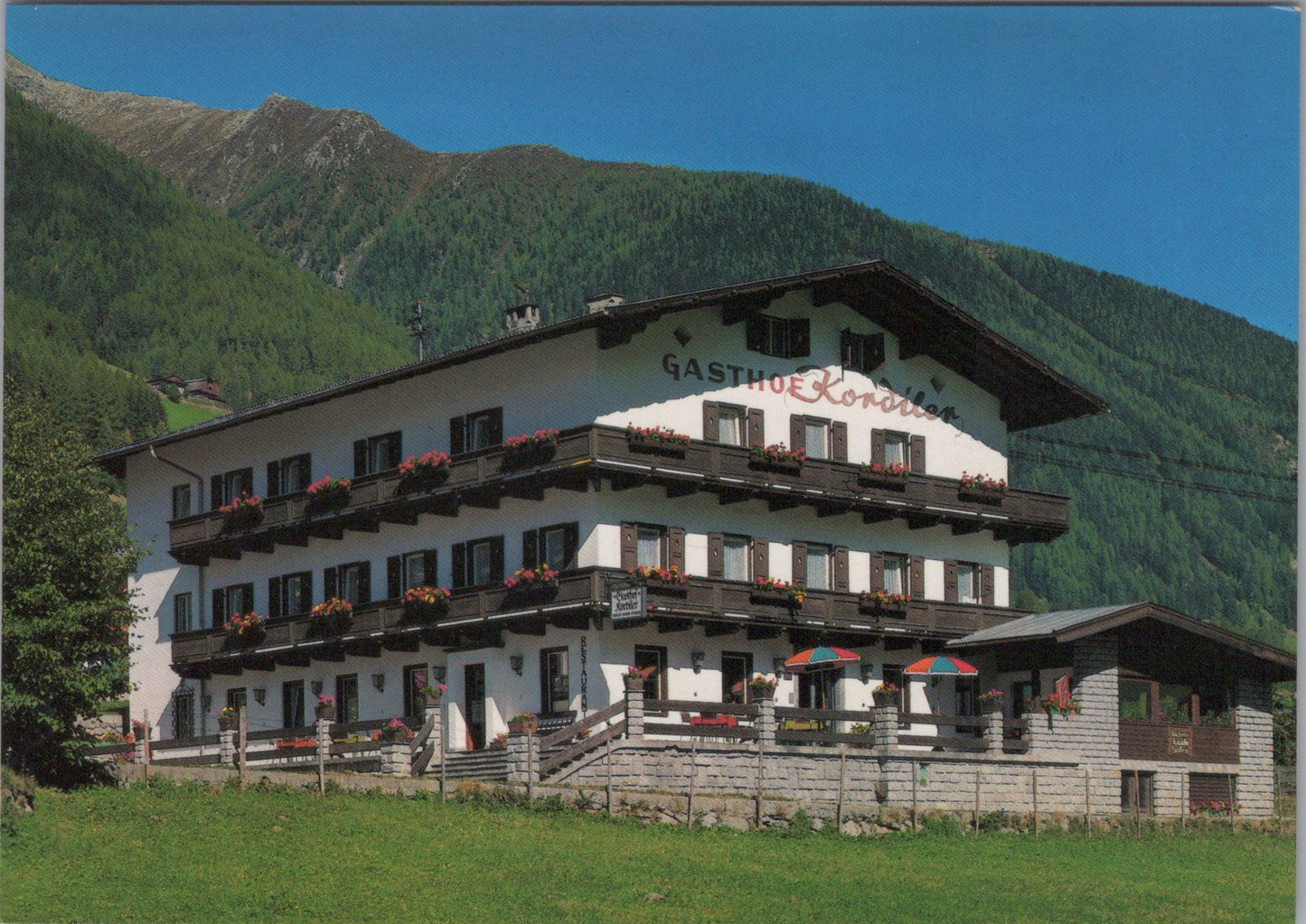 Italy Postcard - Gasthof Kordiler, St Peter Im Ahrntal   SW15914