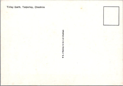 Cheshire Postcard - Tirley Garth, Tarporley  SW15918