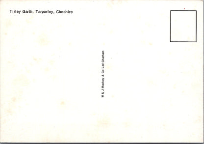 Cheshire Postcard - Tirley Garth, Tarporley  SW15919