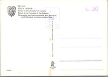 Load image into Gallery viewer, Italy Postcard - Tivoli, Villa D&#39;Este, Detail of The Rometta&#39;s Fountain  SW15960
