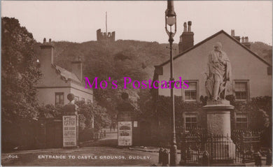 Worcestershire Postcard - Dudley, Entrance To Castle Grounds  SW14166