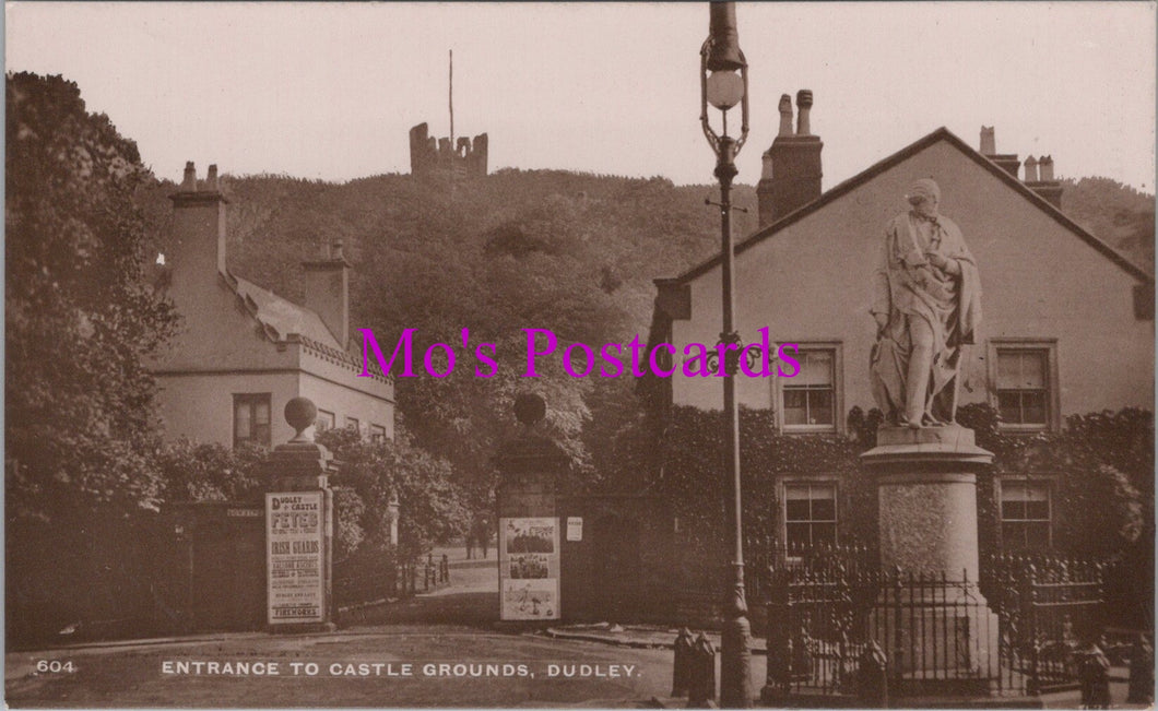 Worcestershire Postcard - Dudley, Entrance To Castle Grounds  SW14166