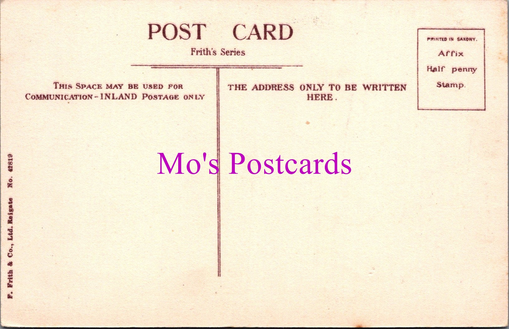 Sussex Postcard - Midhurst "Cowdray" House   SW14178