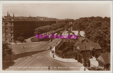 Scotland Postcard - Glasgow, Great Western Road  SW14217