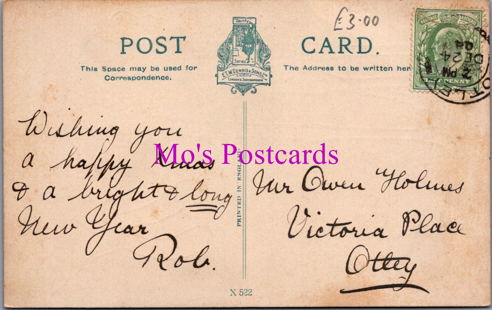 Animals Postcard - Giraffe, Long Life and Health Be Yours SW14222