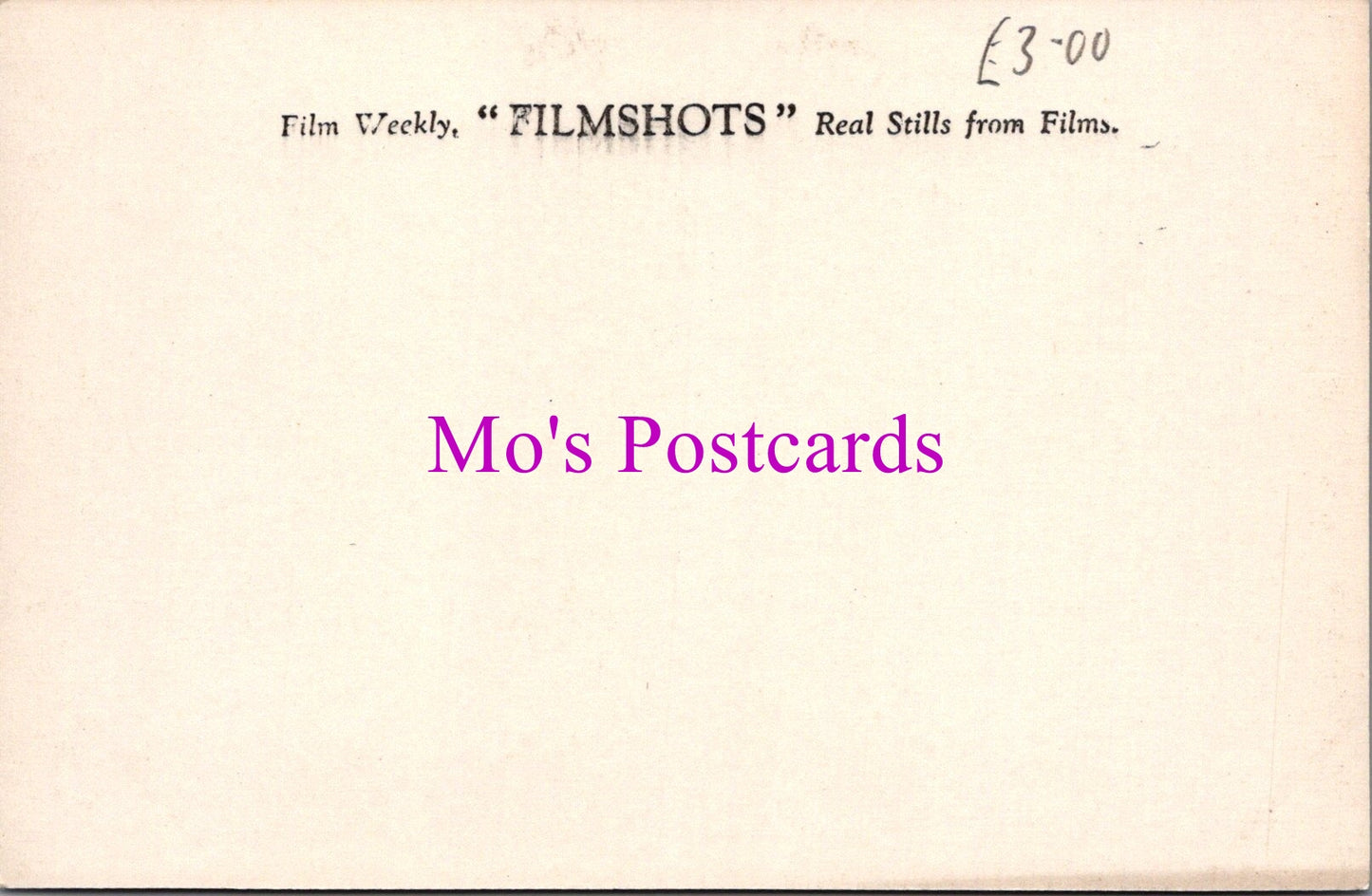Film Postcard - No Man of Her Own, Carole Lombard SW14249
