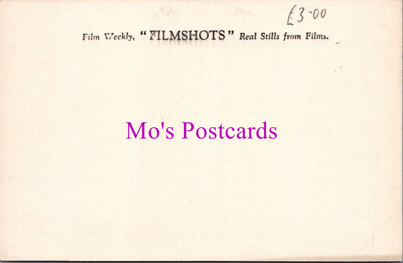 Film Postcard - No Man of Her Own, Carole Lombard SW14249
