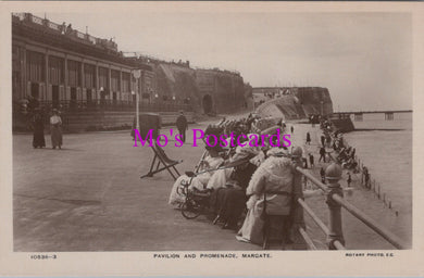 Kent Postcard - Margate Pavilion and Promenade  SW14254