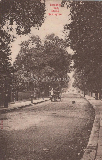 London Postcard - Lordship Road, Stoke Newington   XT90