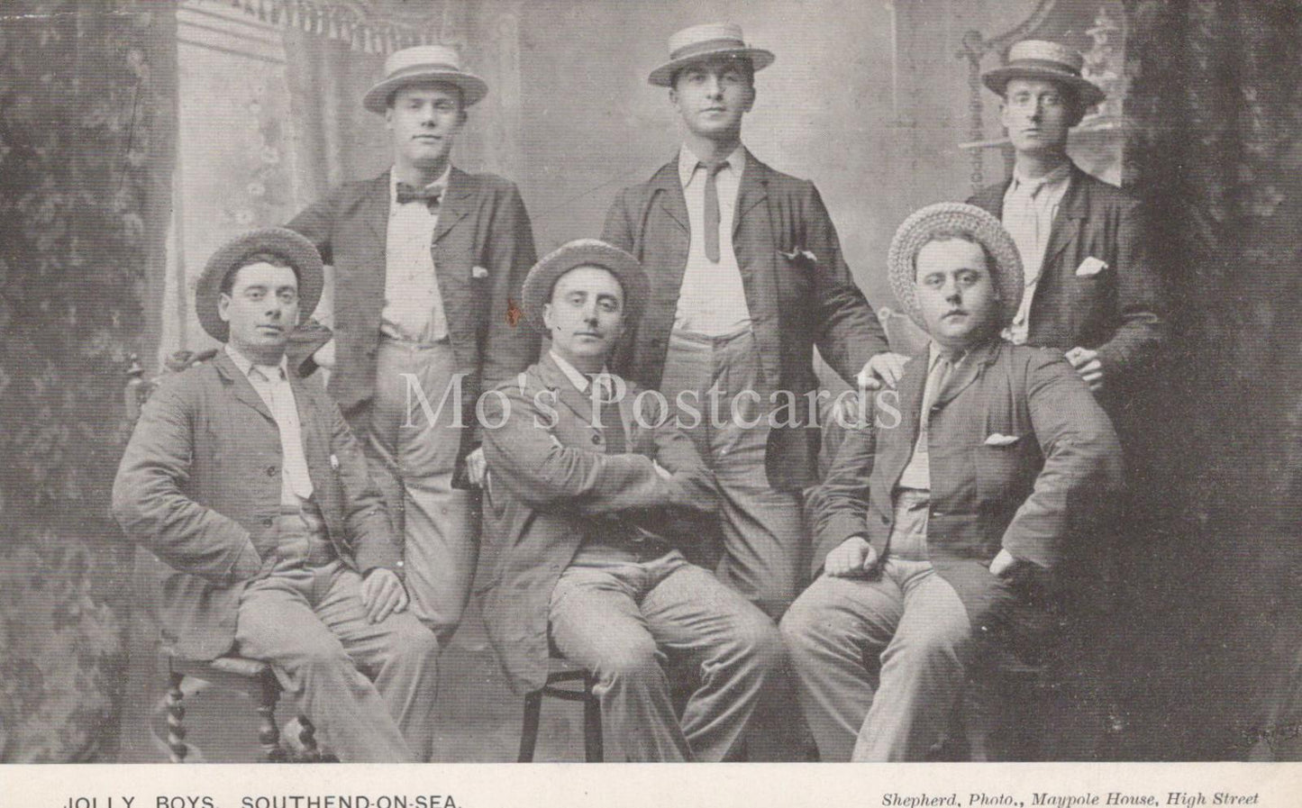 Theatrical Postcard: Jolly Boys Entertainers, Southend-on-Sea, Essex  XT131