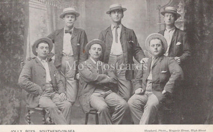 Theatrical Postcard: Jolly Boys Entertainers, Southend-on-Sea, Essex  XT131