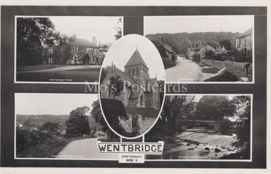 Yorkshire Postcard - Views of Wentbridge Village, West Yorkshire  XT970