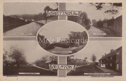 Yorkshire Postcard - Greetings from Oulston Village, Hambleton District  XT973