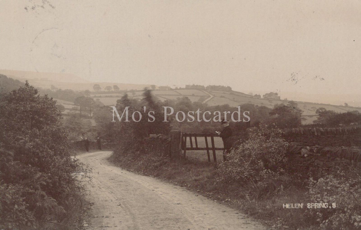 Yorkshire Postcard - Helens Spring, Shepley Village, West Yorkshire   XT976