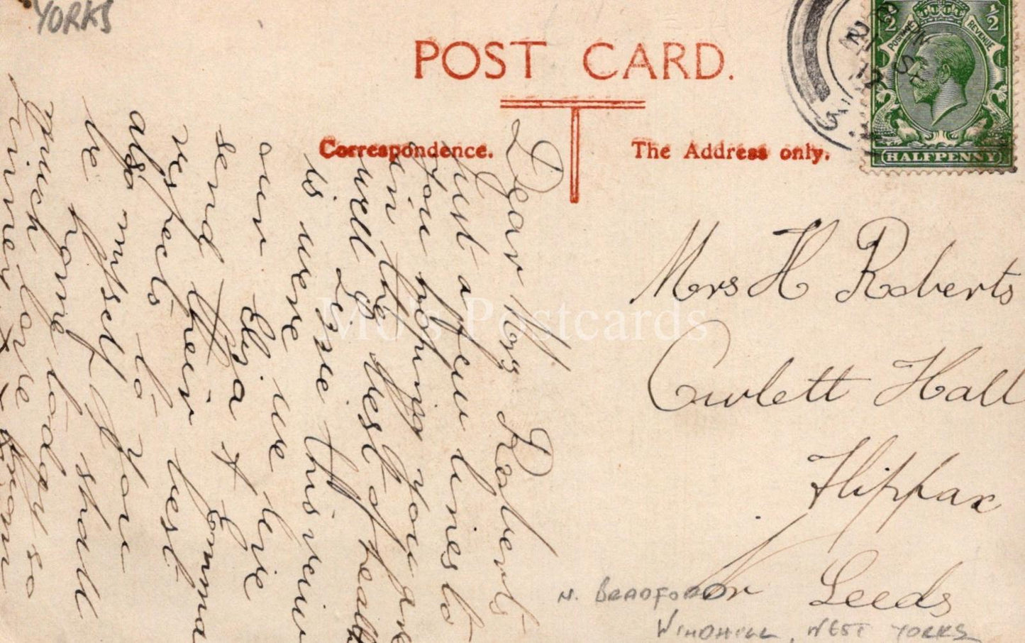 Yorkshire Postcard - Leeds Road, Windhill, Shipley, Bradford   XT977