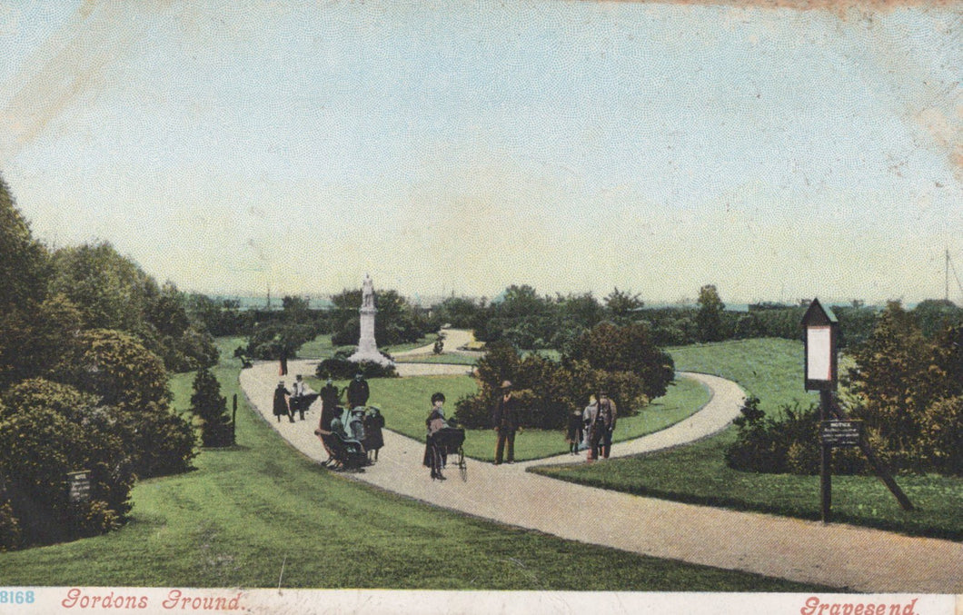 Kent Postcard - Gordons Ground, Gravesend  SW19742