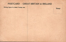 Load image into Gallery viewer, Vintage postcard from Great Britain &amp; Ireland with writing space and stamp area.
