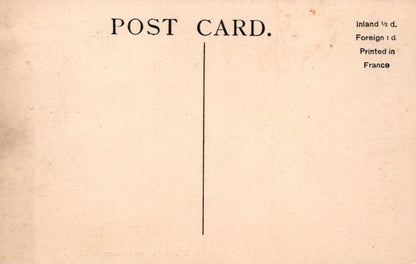 Vintage postcard with text indicating it is from France