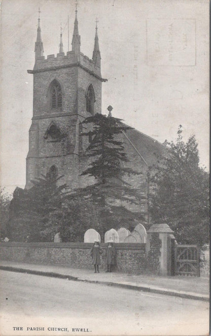Surrey Postcard - The Parish Church, Ewell  XT190