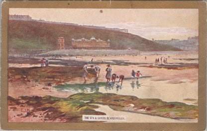 Yorkshire Postcard - The Spa and Sands, Scarborough   XT201