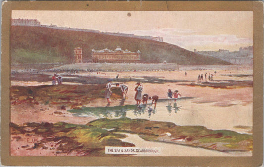 Yorkshire Postcard - The Spa and Sands, Scarborough   XT201