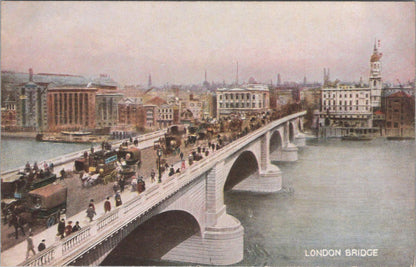 London Postcard - London Bridge and The River Thames   XT216